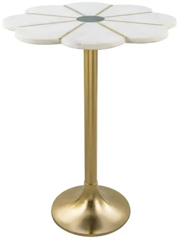 Scallop Side Table Multicolor