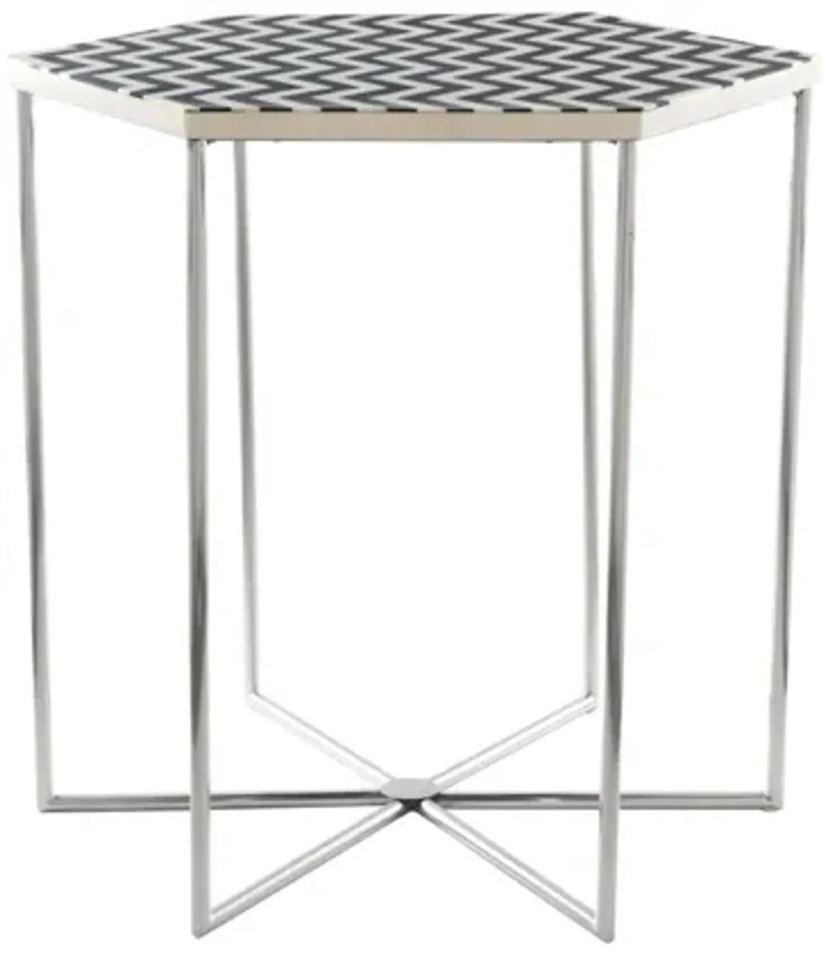 Forma Side Table Black & White