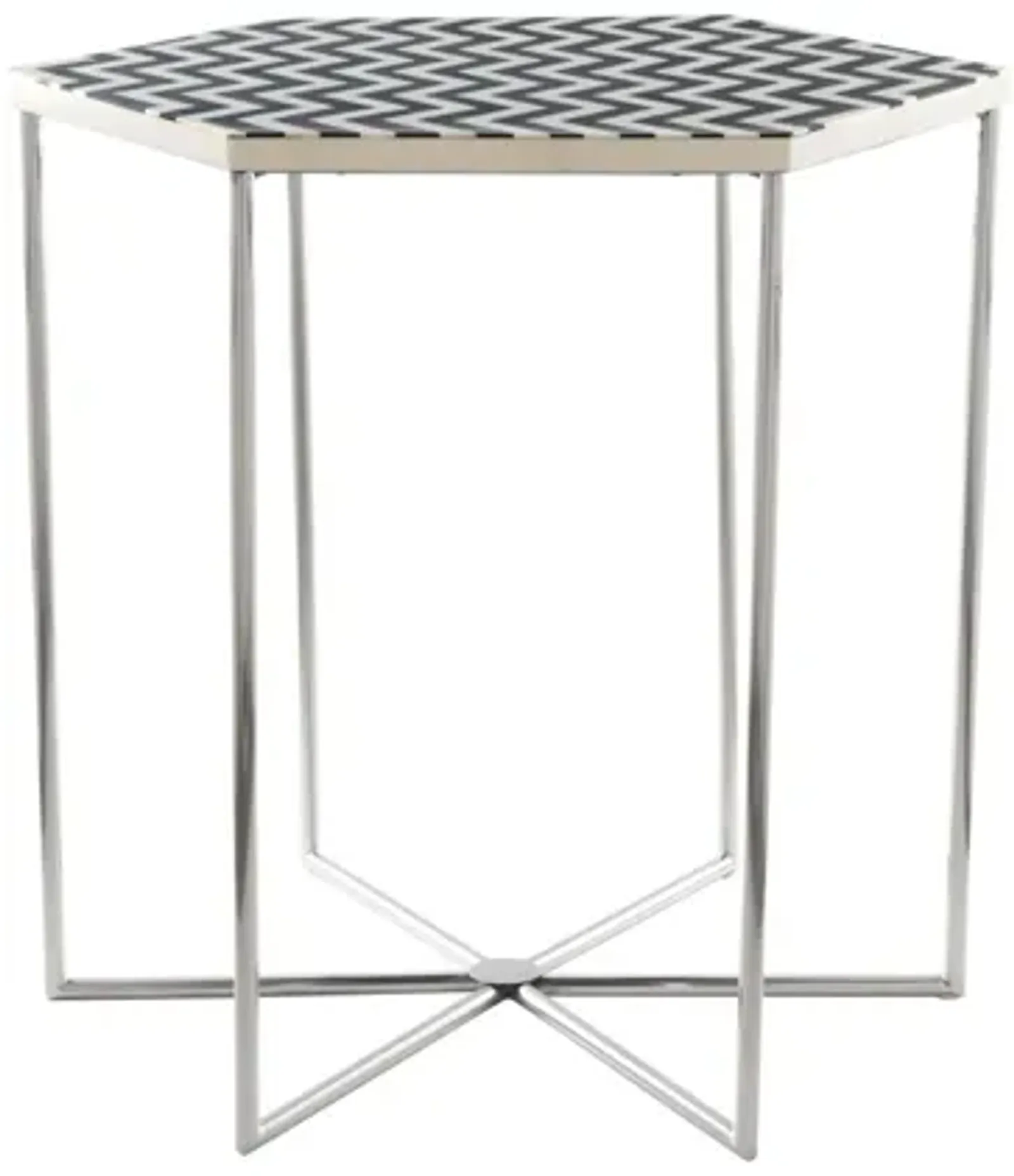 Forma Side Table Black & White