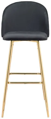 Cozy Bar Chair Black