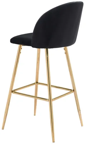 Cozy Bar Chair Black