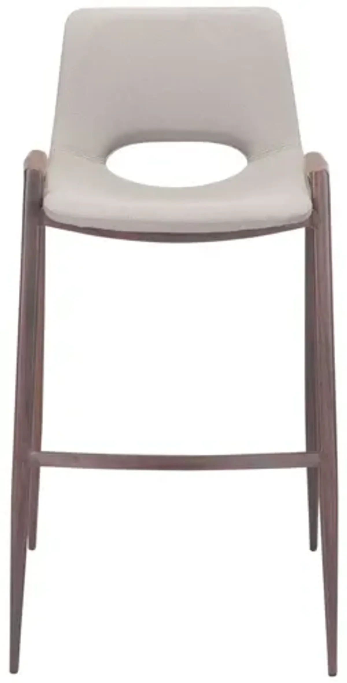 Desi Bar Chair (Set of 2) Beige