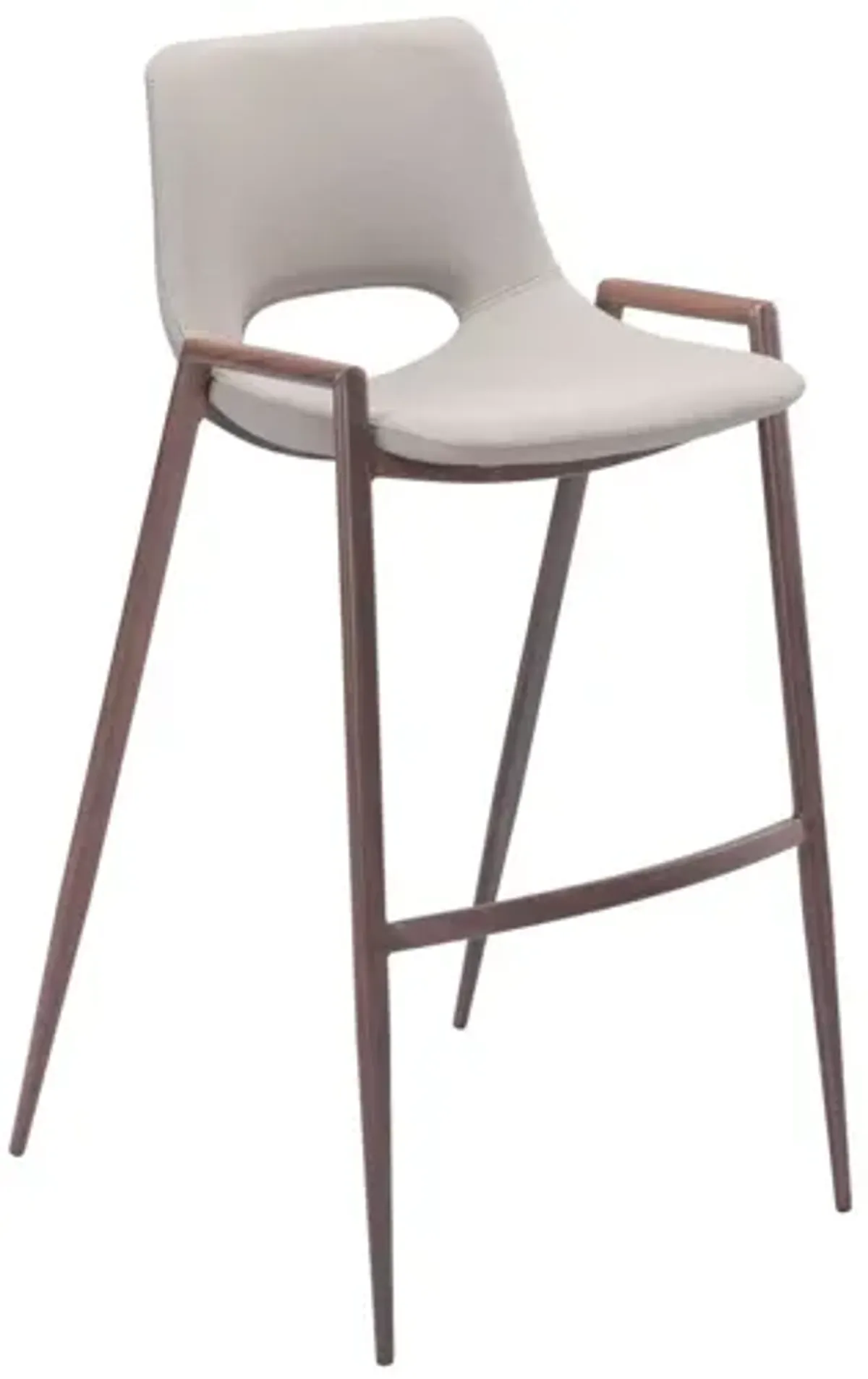 Desi Bar Chair (Set of 2) Beige