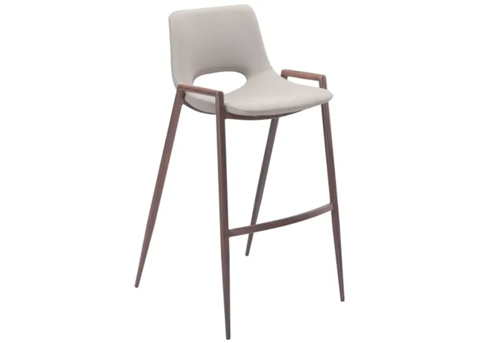 Desi Bar Chair (Set of 2) Beige