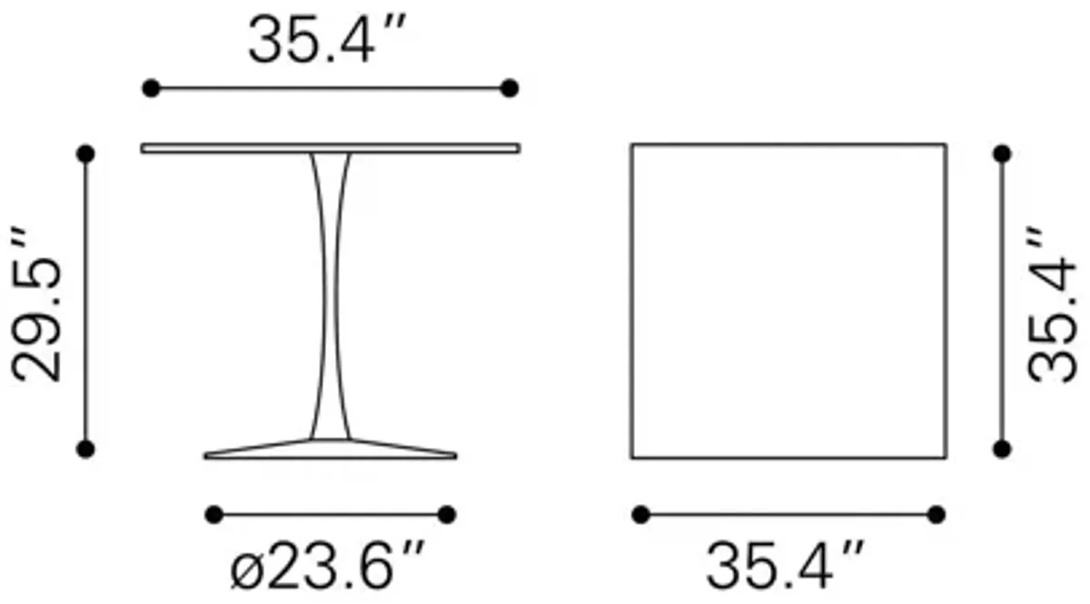 Molly Dining Table Black