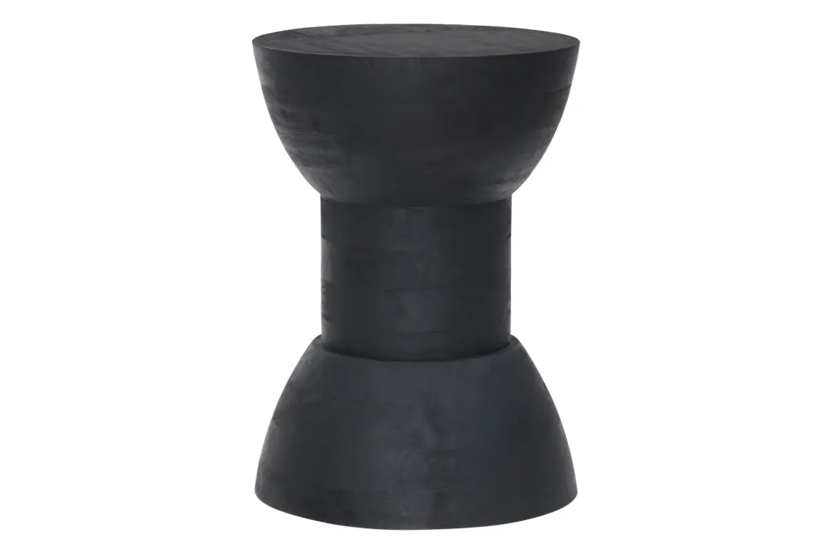 Wisdom Table Stool Matte Black