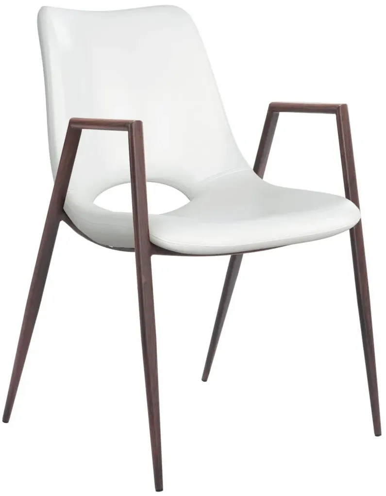 Desi Dining Chair (Set of 2) White