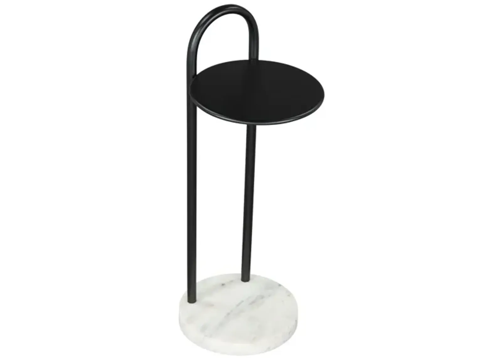 Christian Side Table Black & White