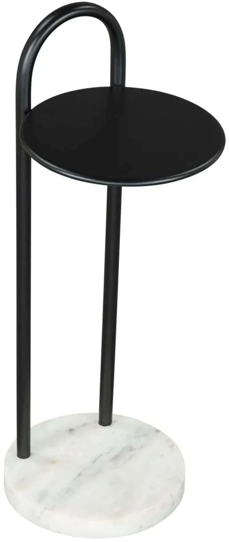 Christian Side Table Black & White