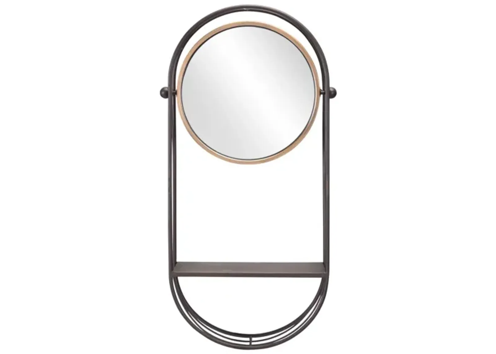 Saroni Mirror Shelf Gray