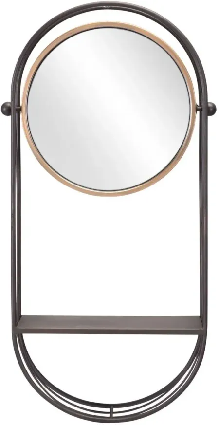 Saroni Mirror Shelf Gray