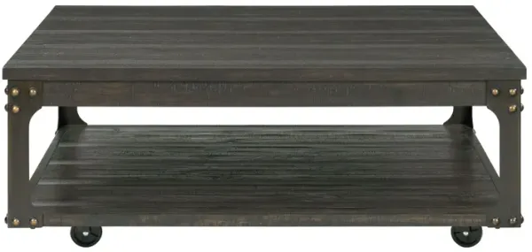 Industrial Square Coffee Table