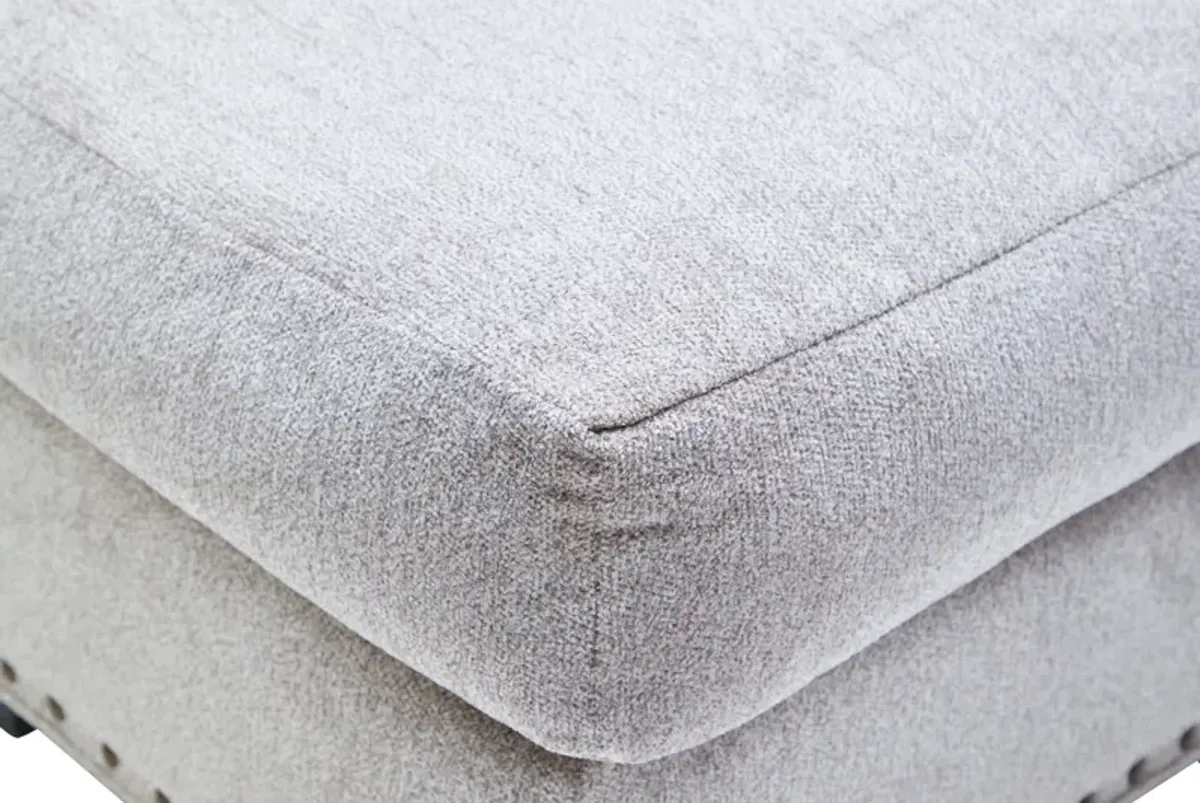 Bulova Linen Ottoman