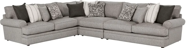 Lincoln Stone 4-Piece Sectional