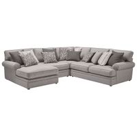 Lincoln Stone 4-Piece Sectional with Left Arm Facing Chaise
