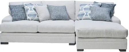 Bulova Indigo 2-Piece Sectional with Right Arm Facing Chaise