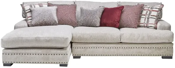 Bulova Linen 2-Piece Sectional with Left Arm Facing Chaise