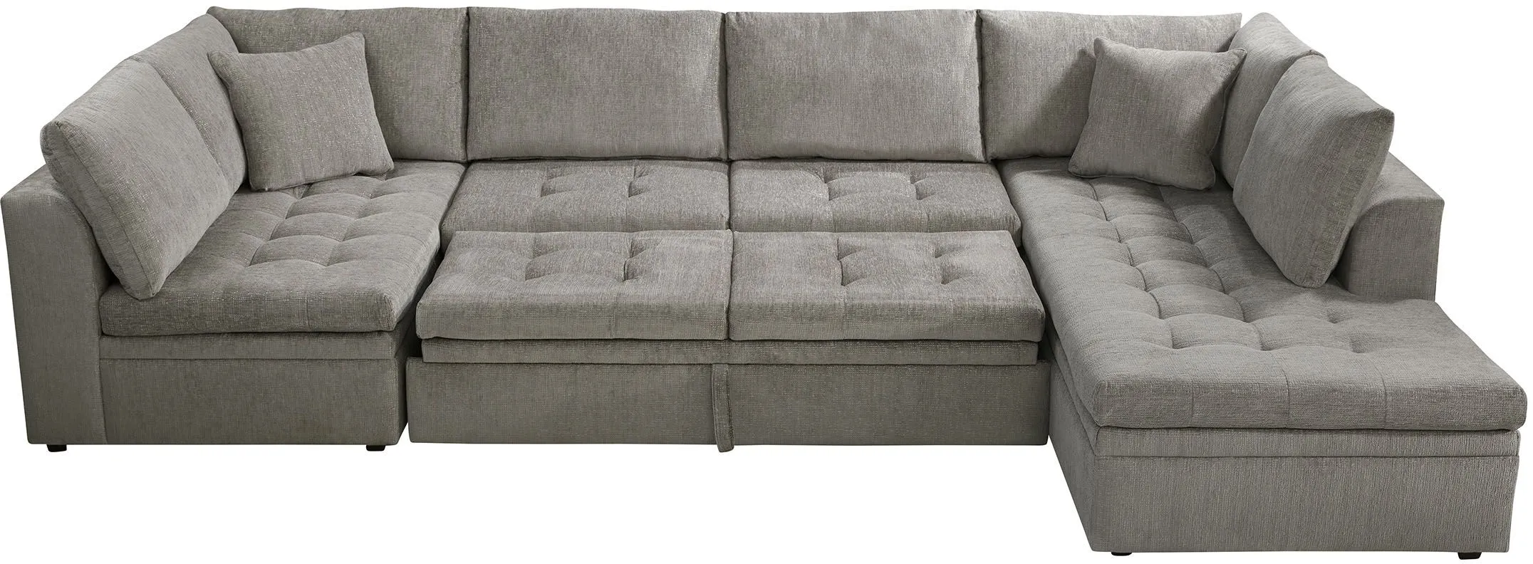 Camila 3Piece Sleeper Sectional