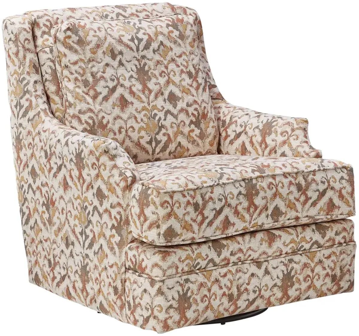 Bolero Flame Swivel Glider Accent Chair by Southern Motion