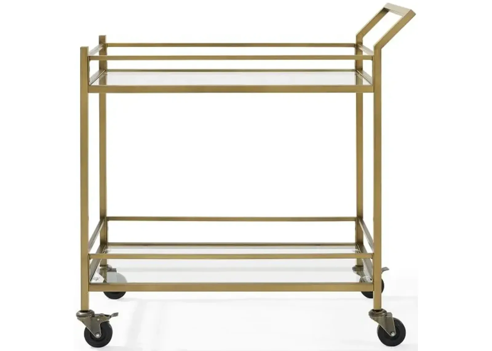 Aimee Gold Bar Cart