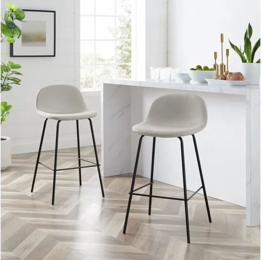 Riley Oatmeal Counter Stool Set