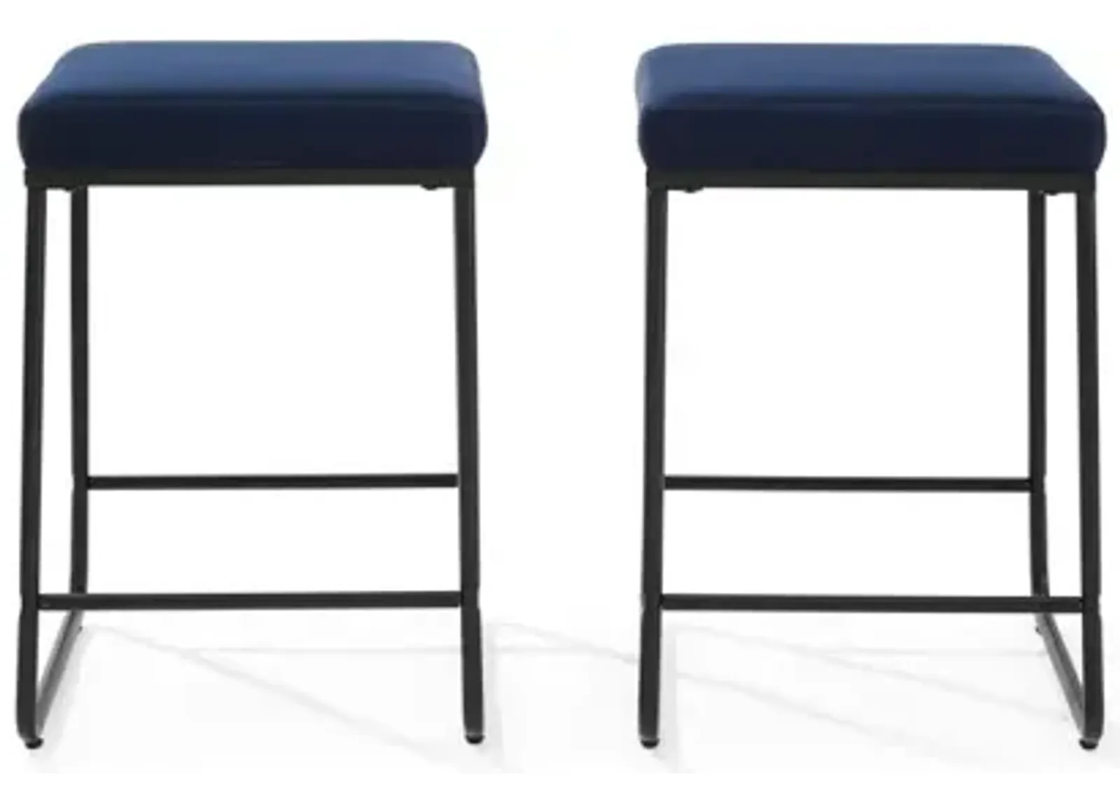 Beckett Navy Counter Stool Set