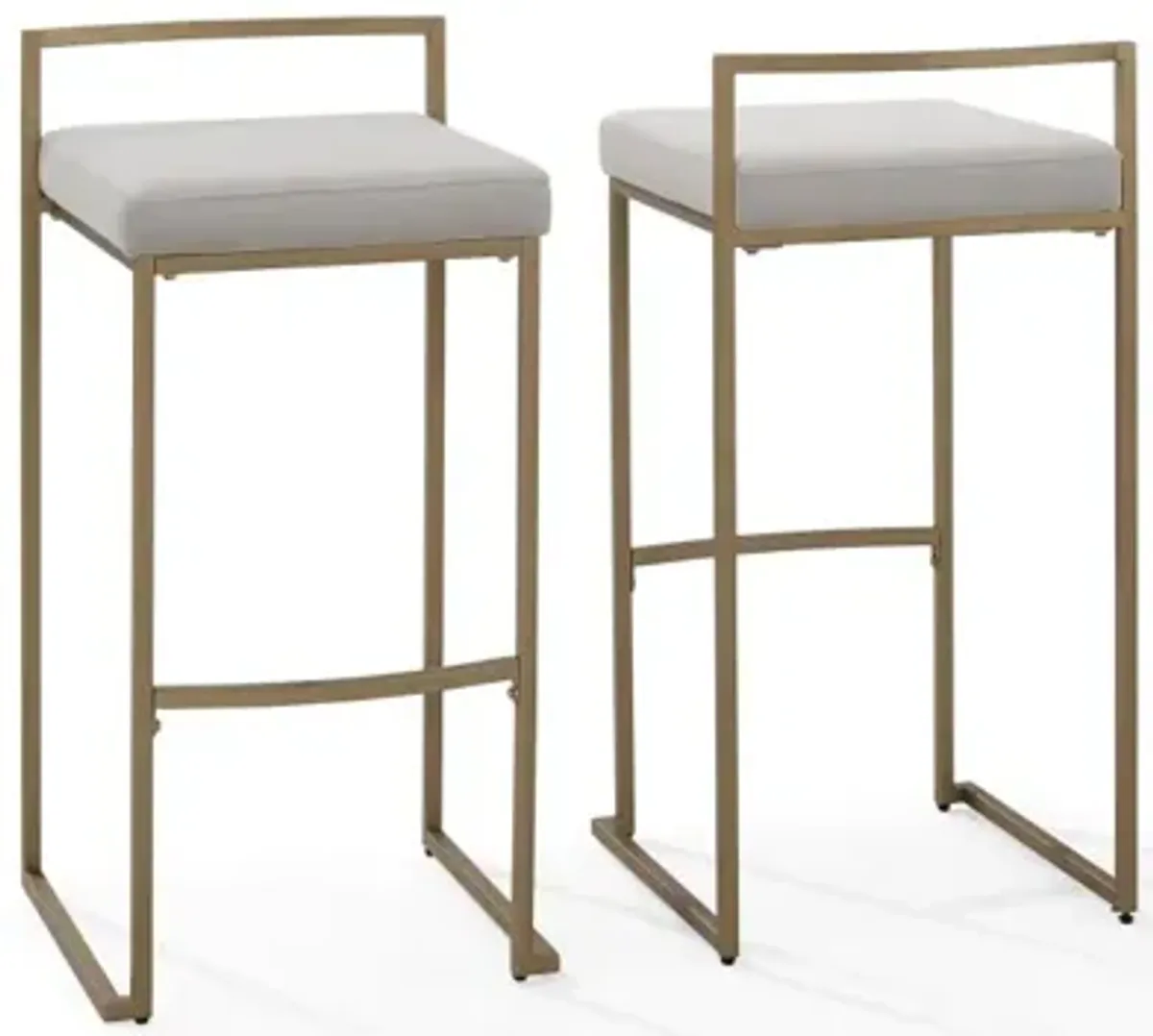 Harlowe Grey Bar Stool Set