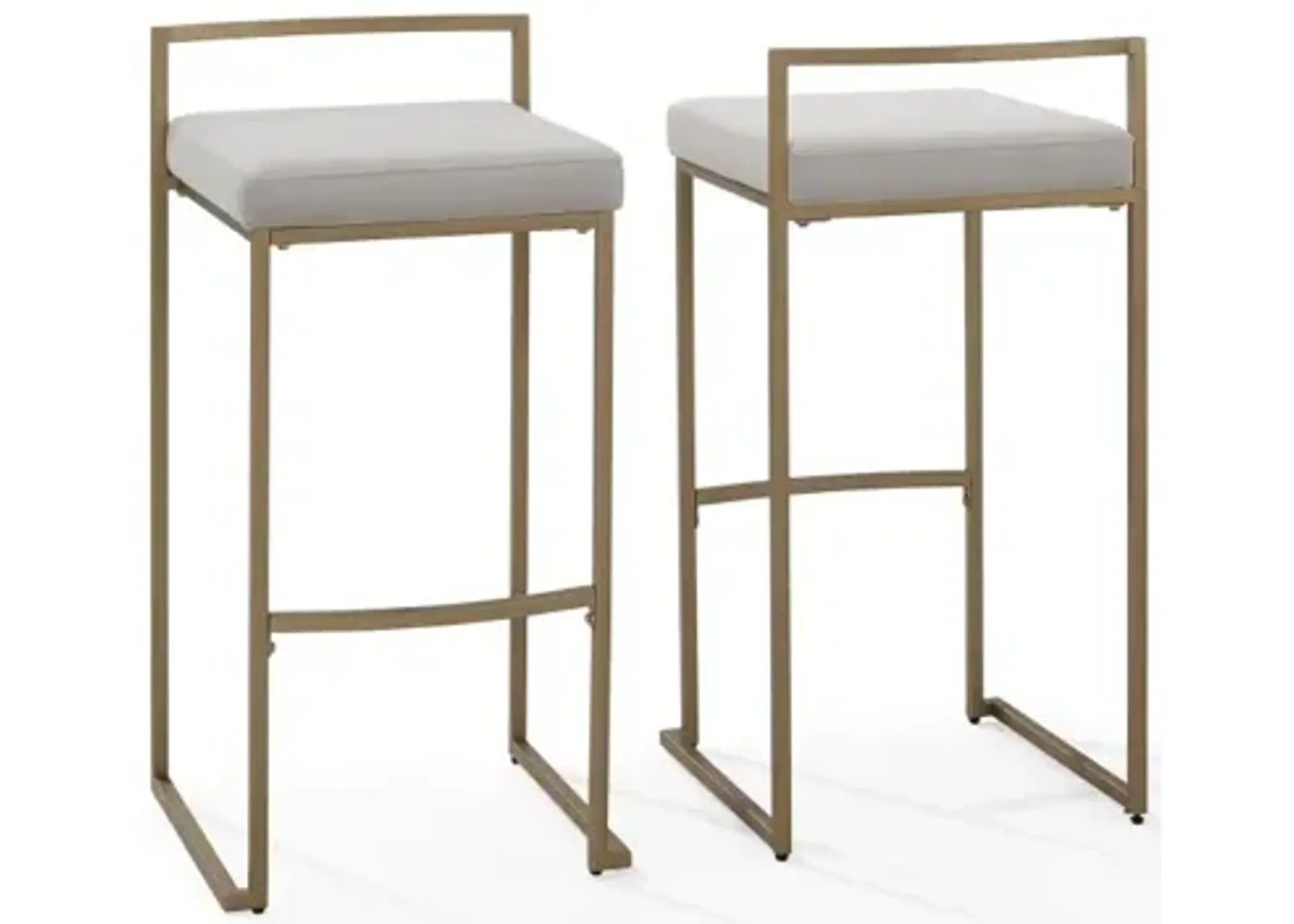 Harlowe Grey Bar Stool Set