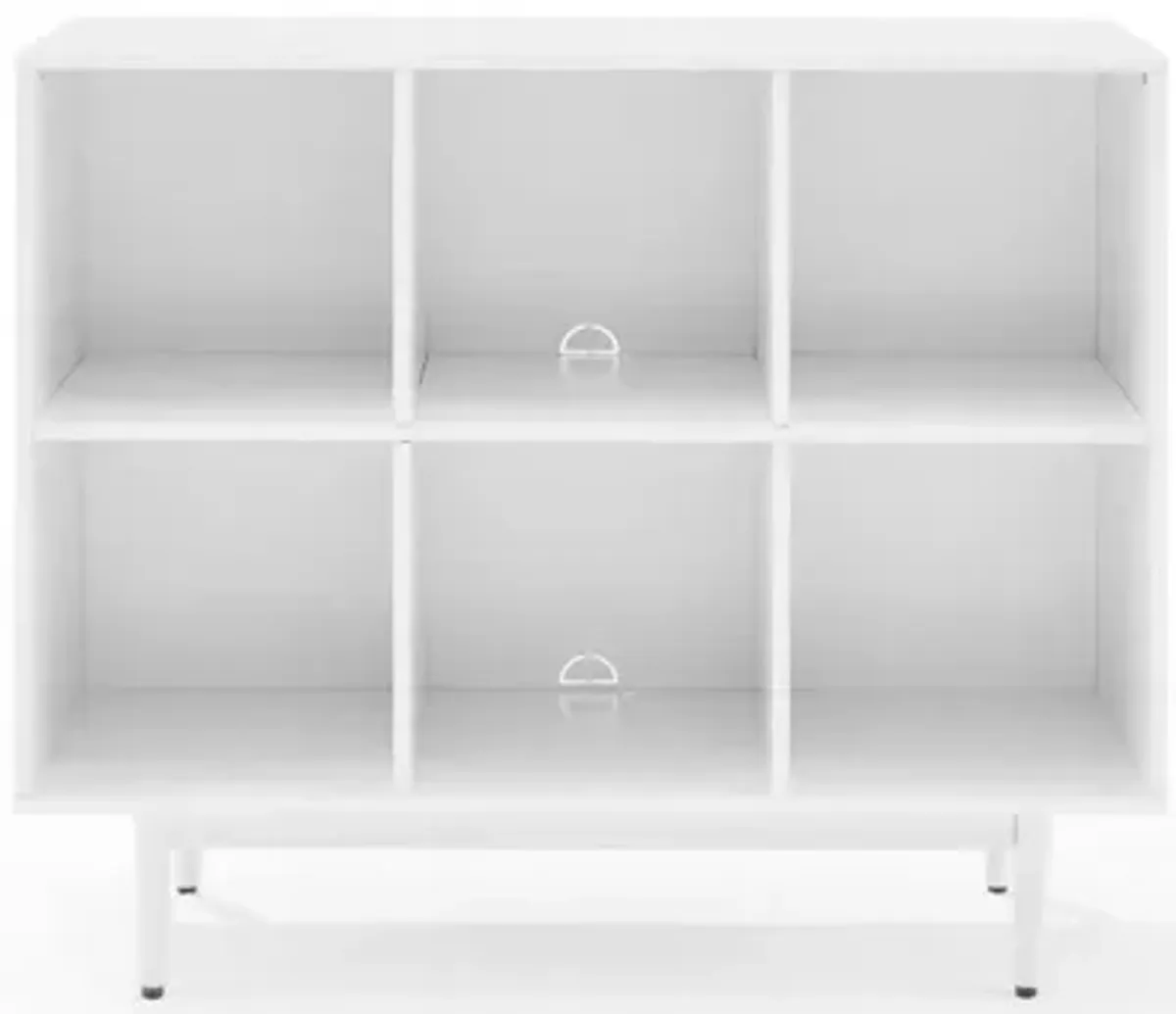 Liam White 6 Cube Bookcase