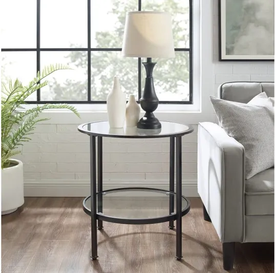 Aimee Bronze End Table