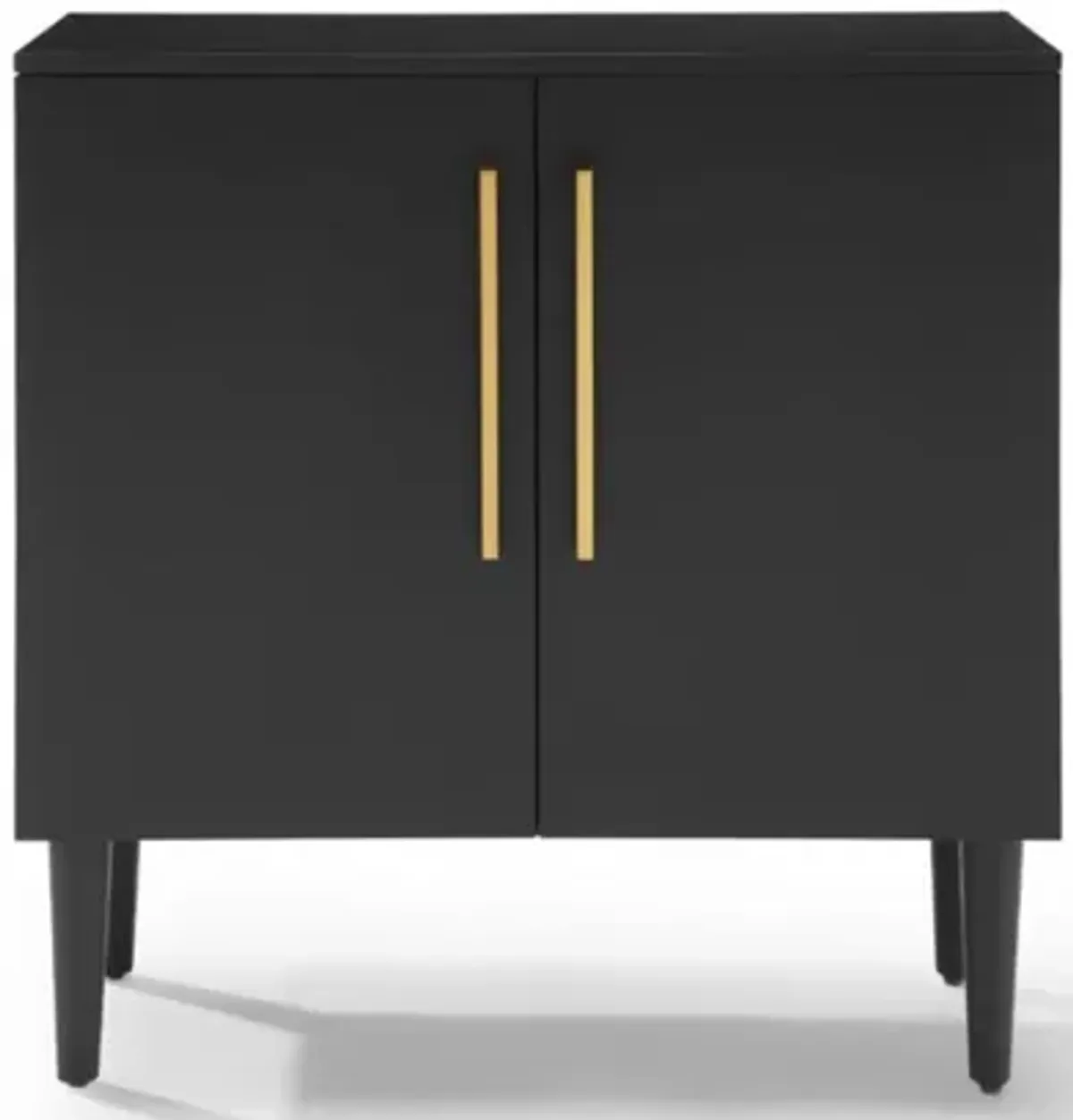 Everett Black Accent Cabinet