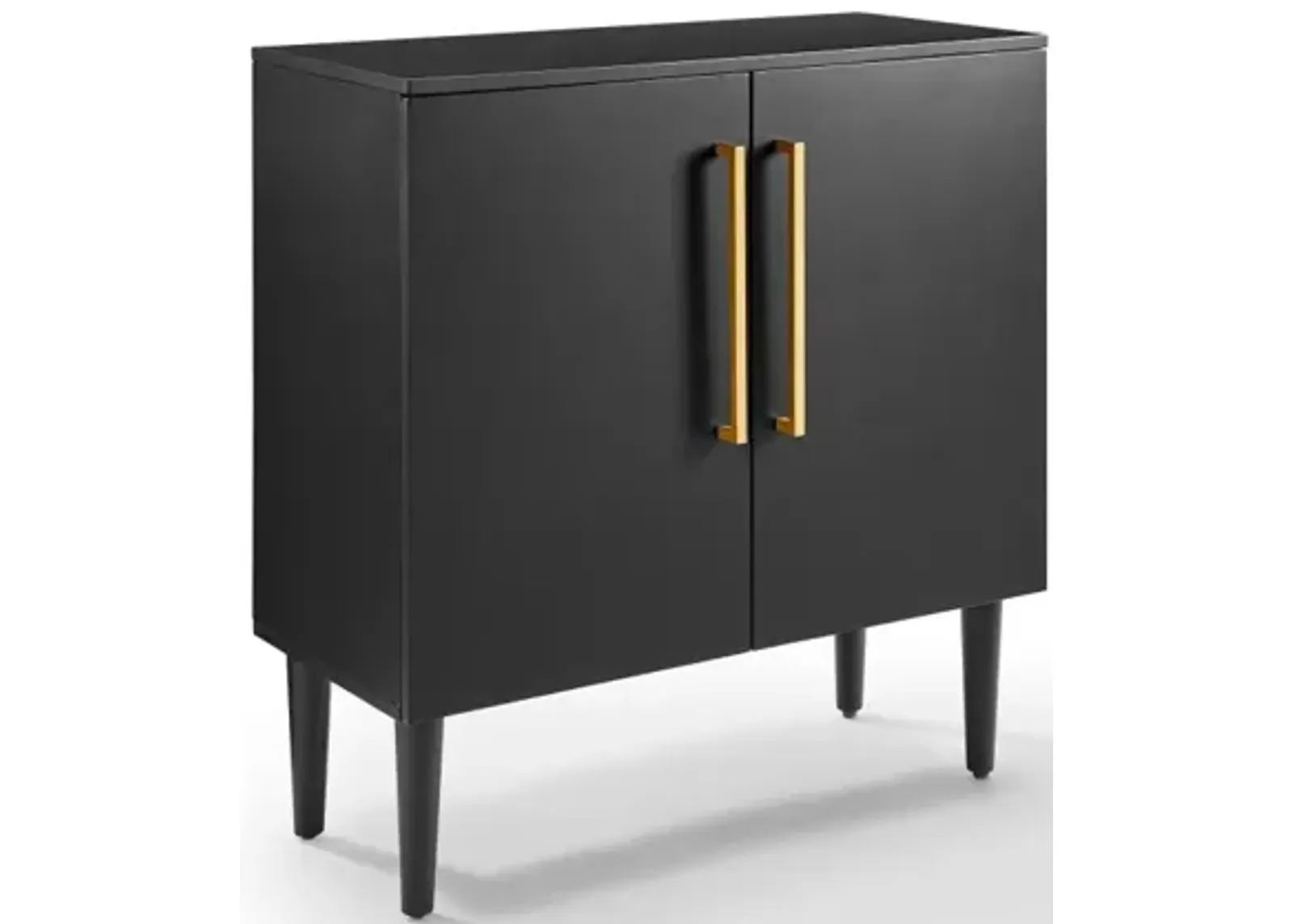 Everett Black Accent Cabinet