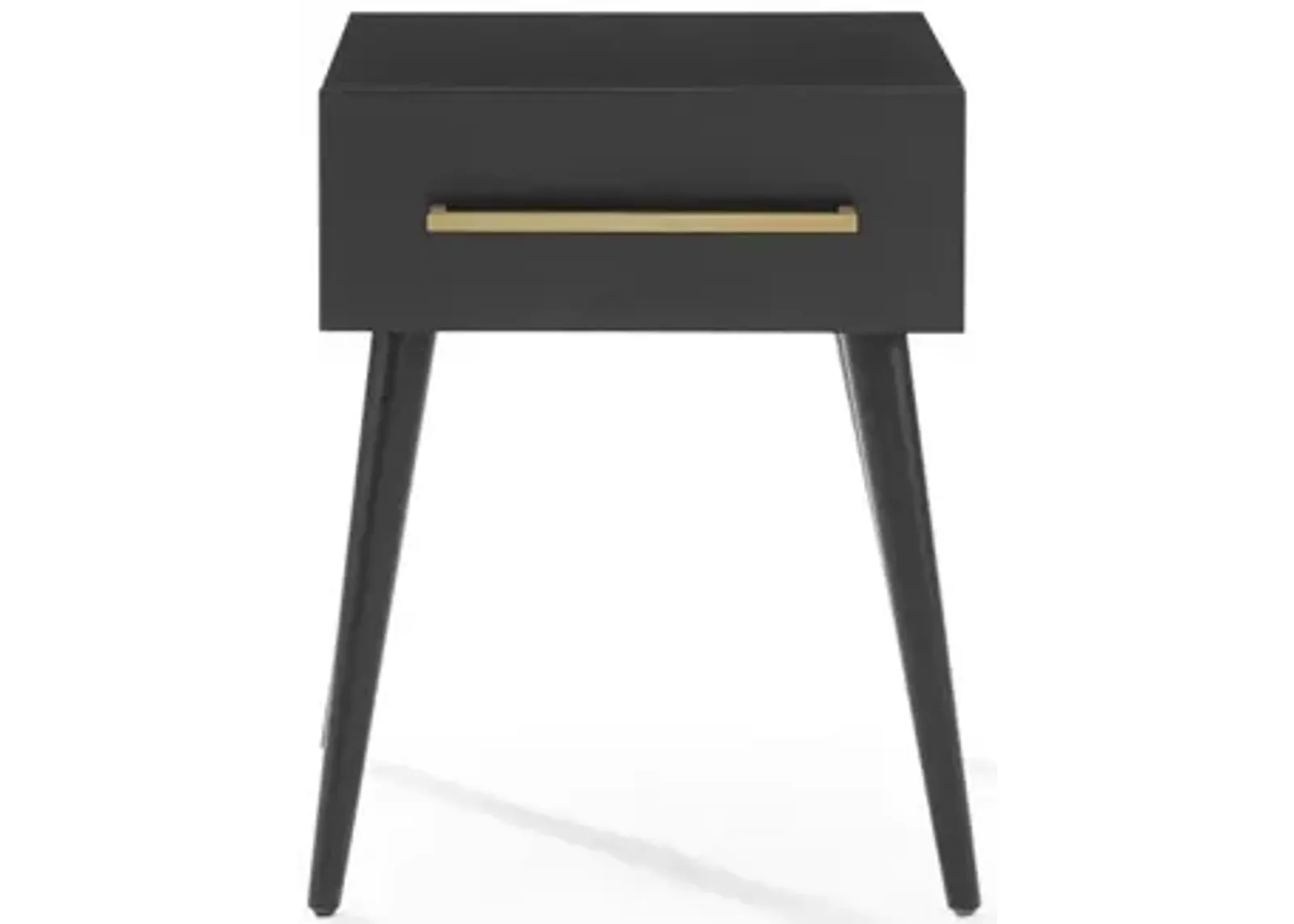 Everett Black End Table