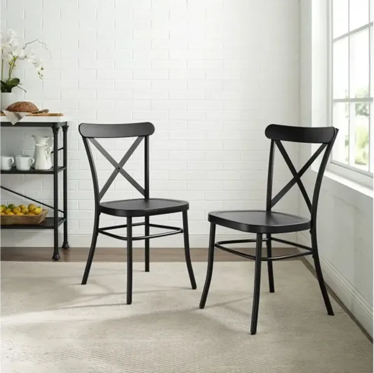 Camille Metal Chair Set