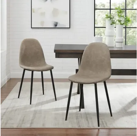 Weston Brown Dining Chair Set