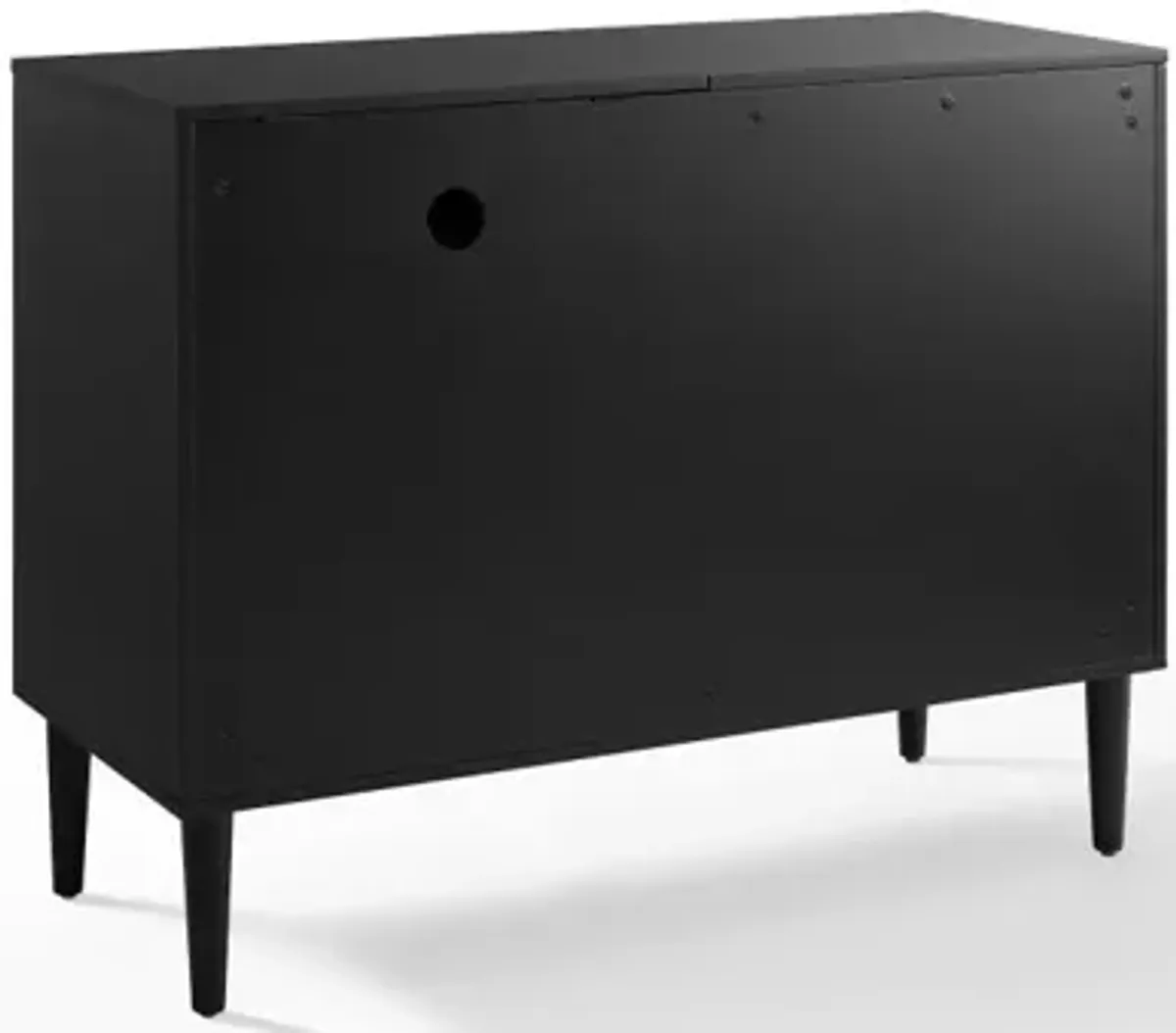 Everett Black Media Console