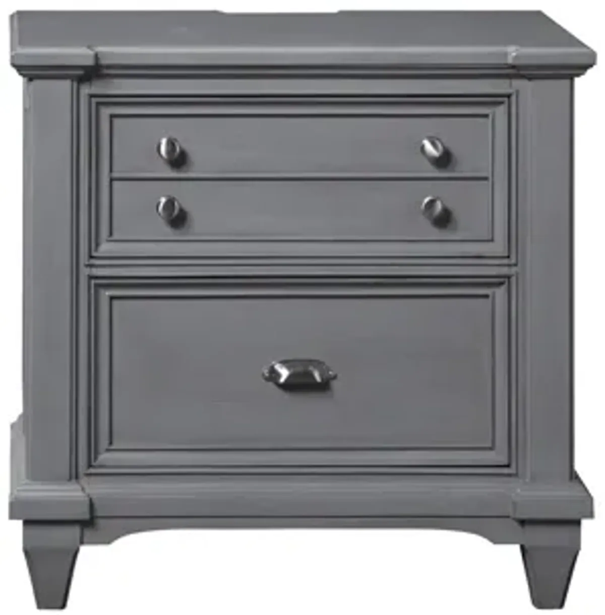 Bay Harbor Grey Nightstand