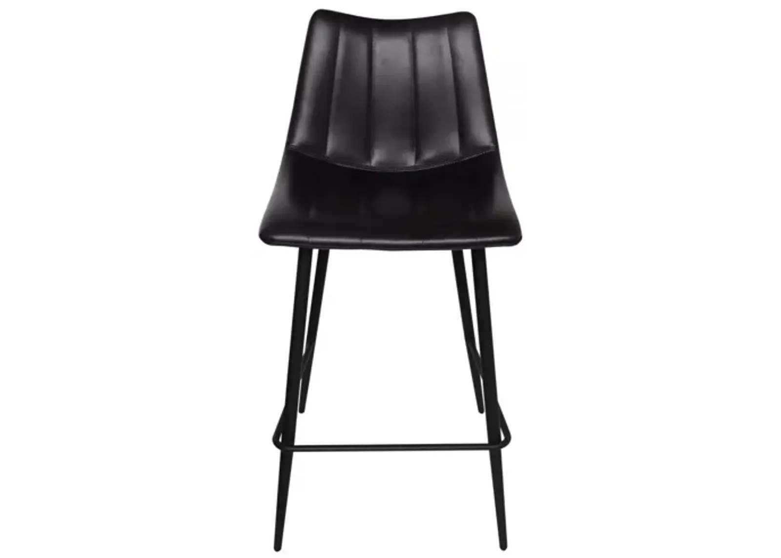 Alibi Counter Stool Matte Black, Set of 2