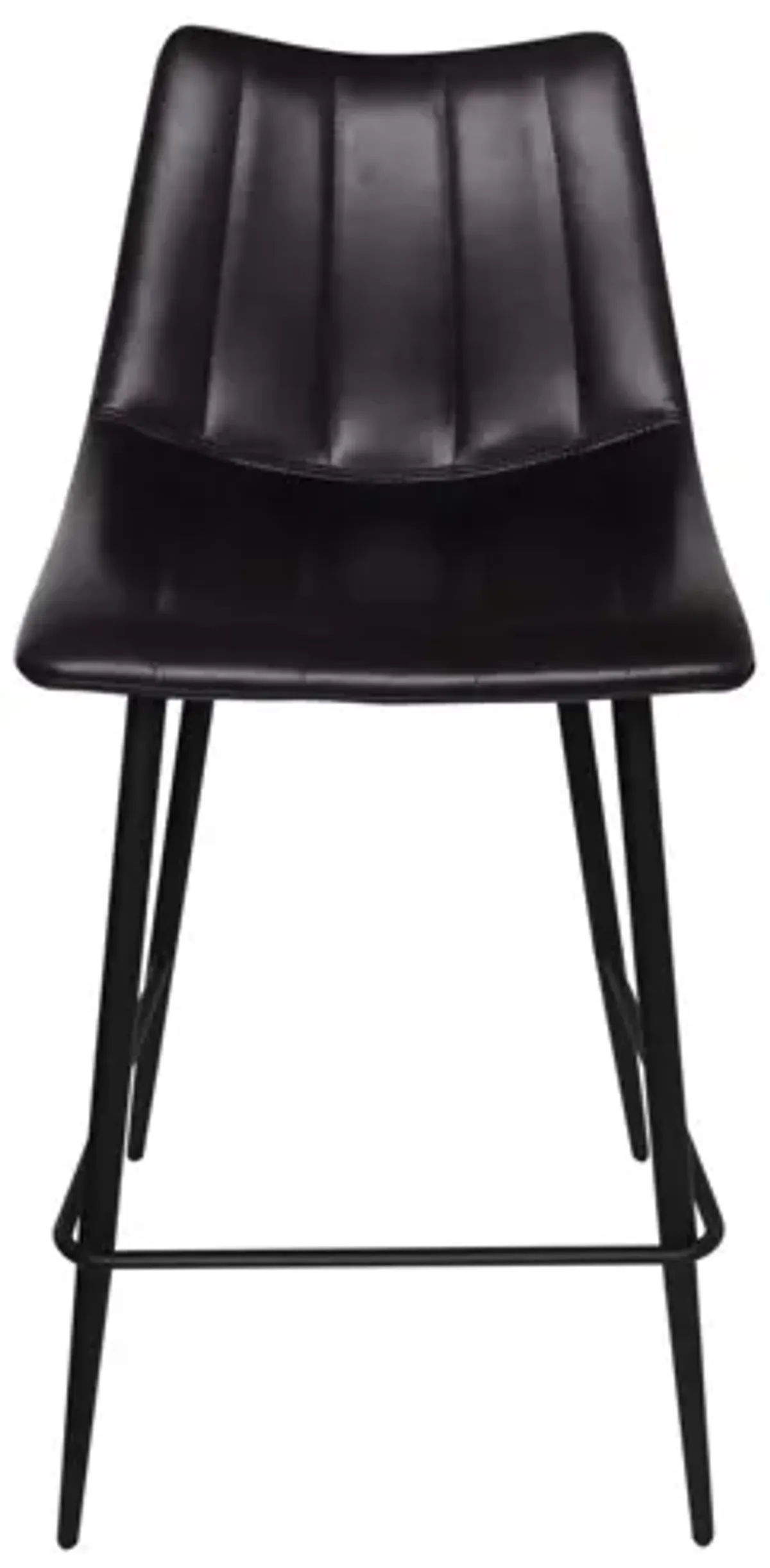 Alibi Counter Stool Matte Black, Set of 2