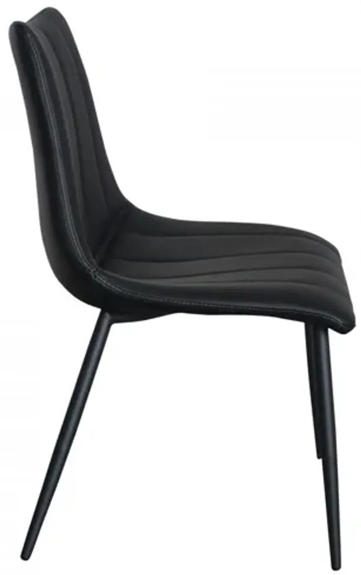 Alibi Dining Chair Matte Black, Set of 2