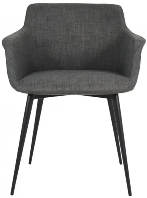 Ronda Arm Chair Grey, Set of 2