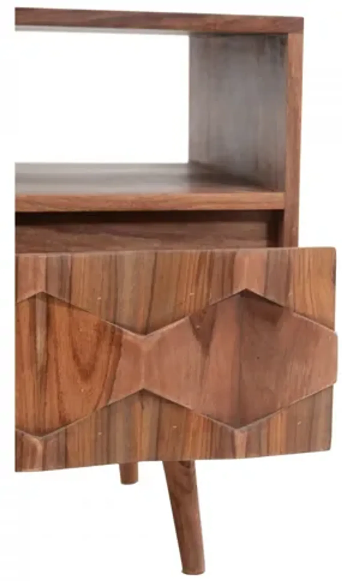 O2 Nightstand Brown