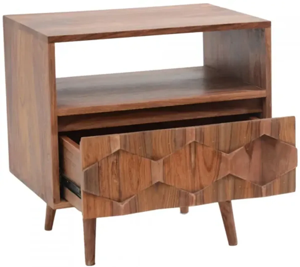 O2 Nightstand Brown