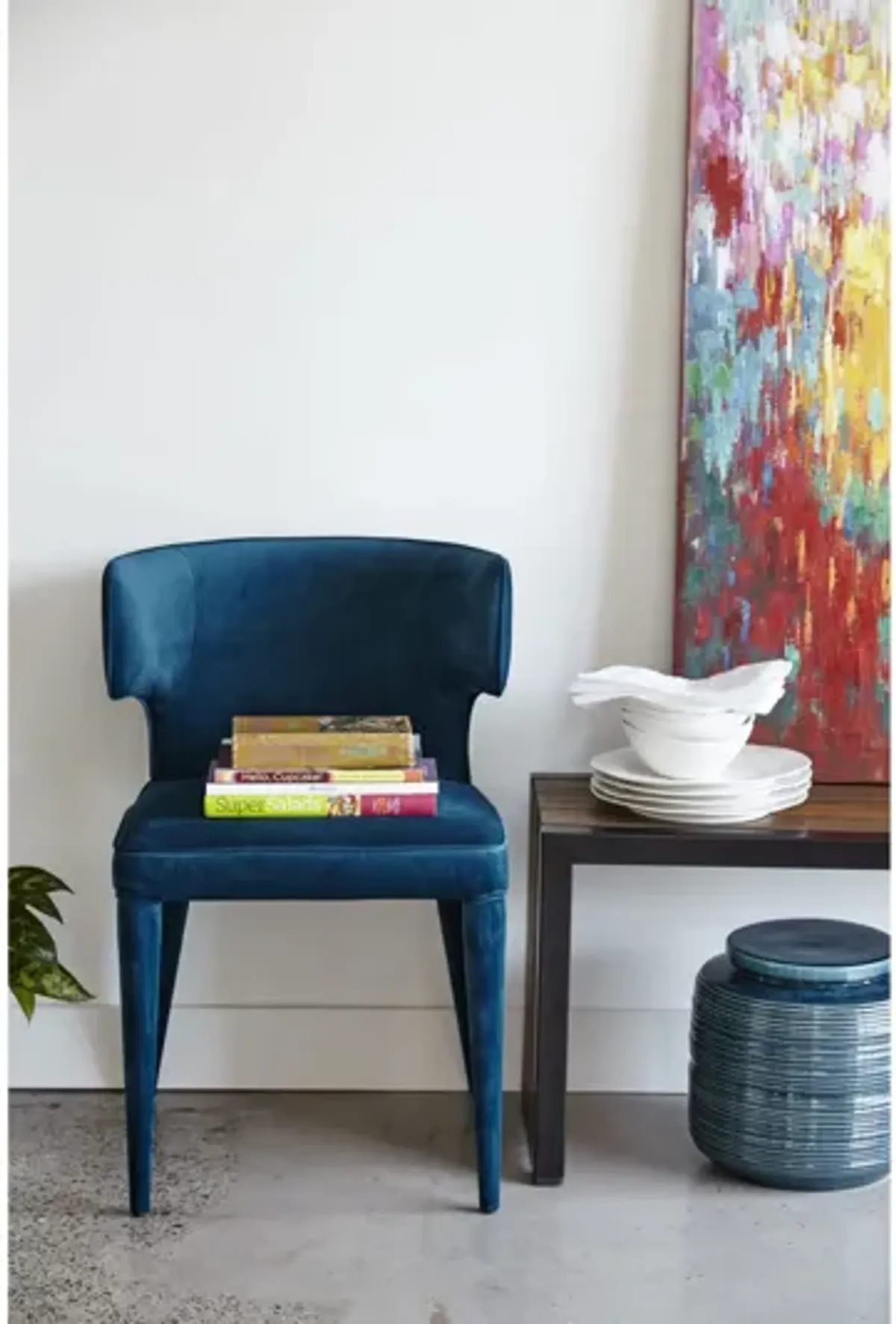 Jennaya Dining Chair Teal