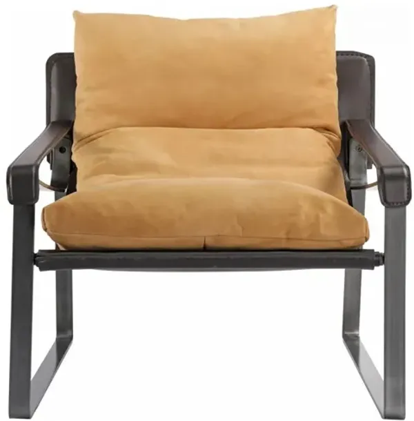 Connor Club Chair Sunbaked Tan Leather