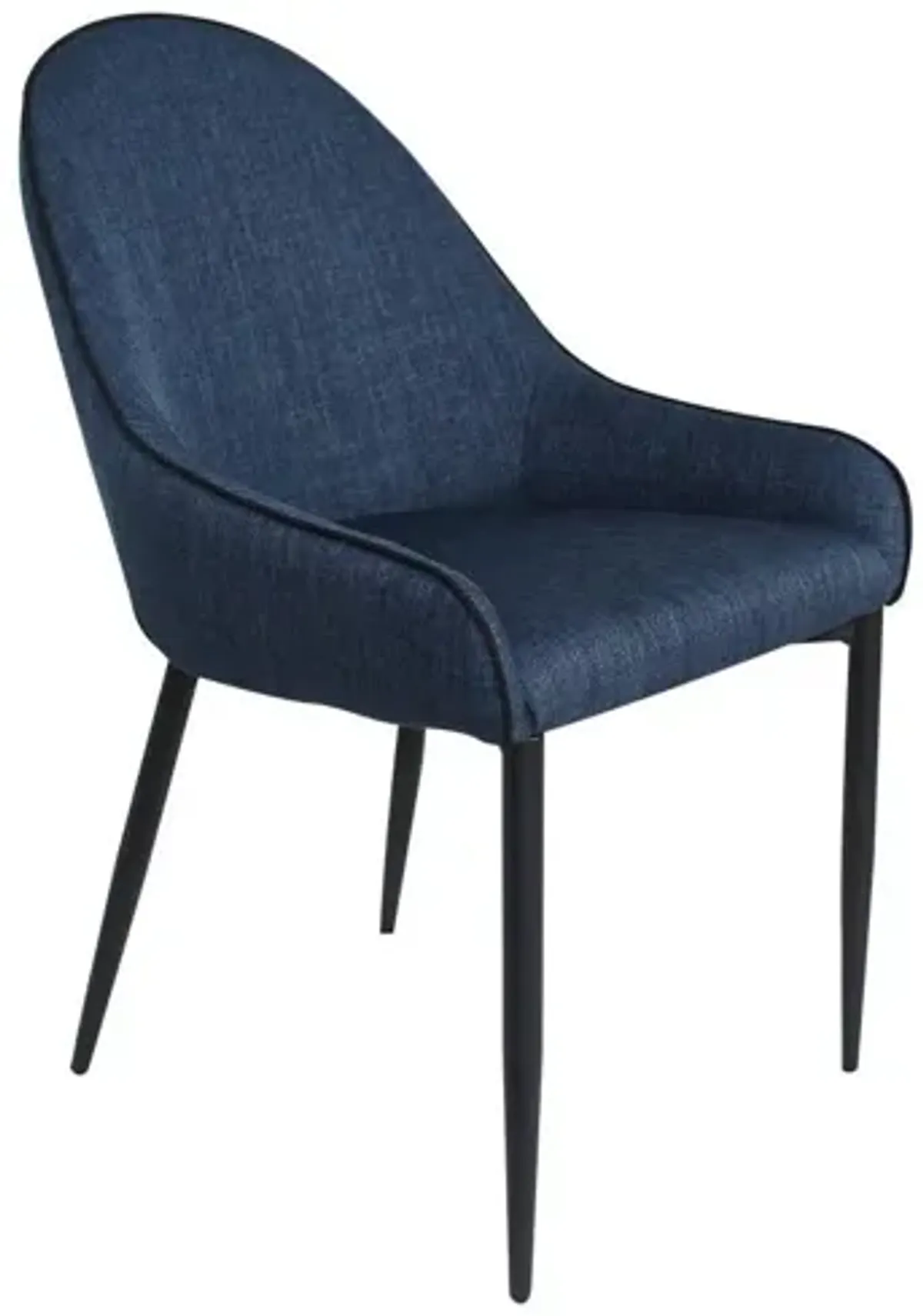 Lapis Dining Chair Dark Blue, Set of 2