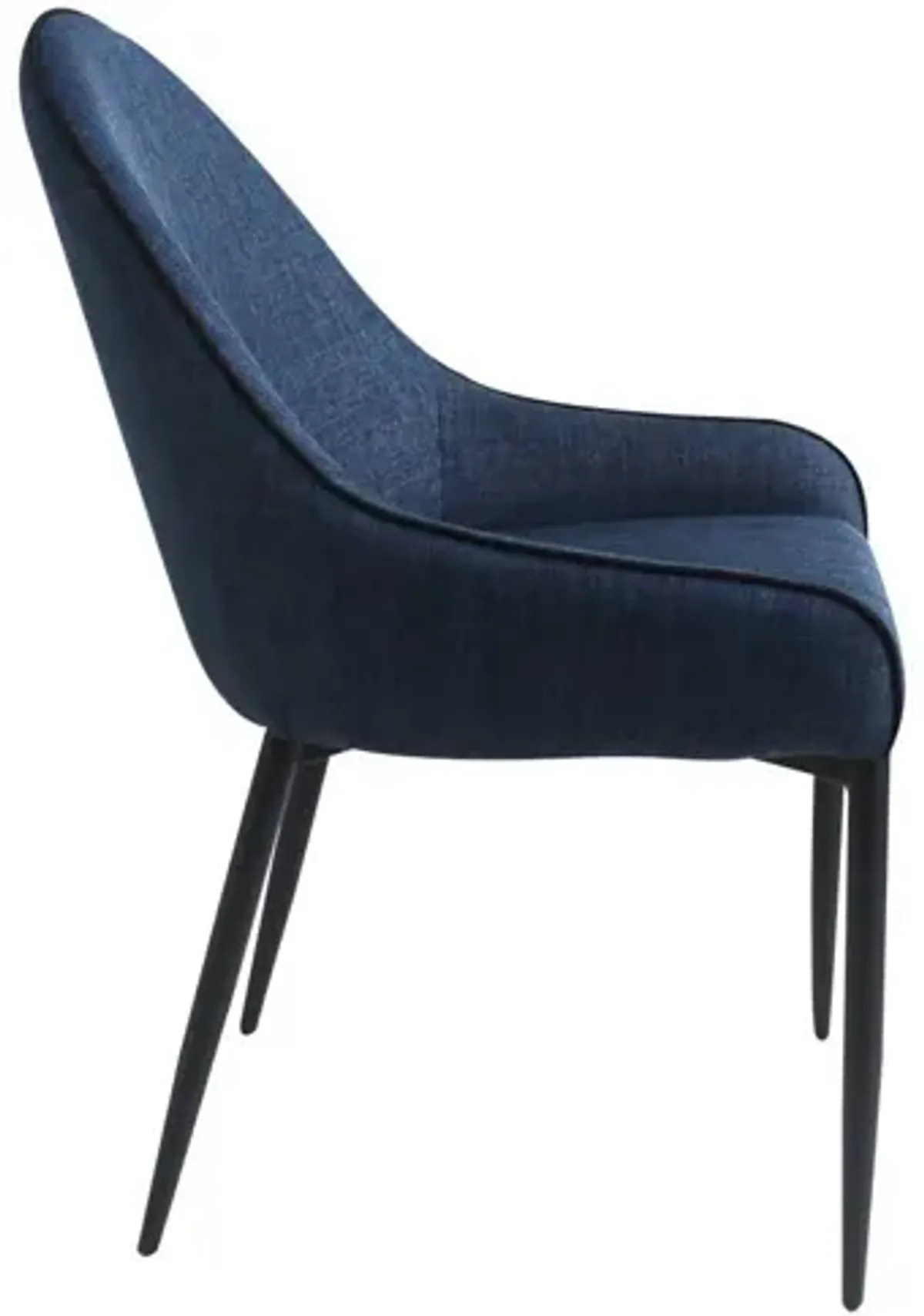 Lapis Dining Chair Dark Blue, Set of 2