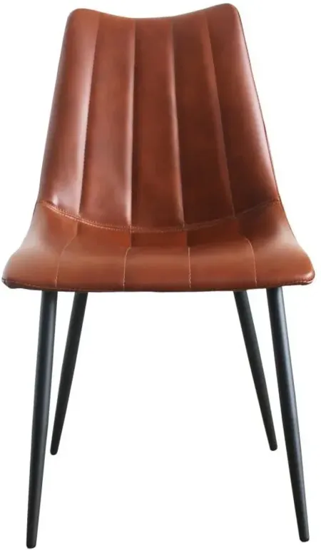Alibi Dining Chair Brown, Set of 2