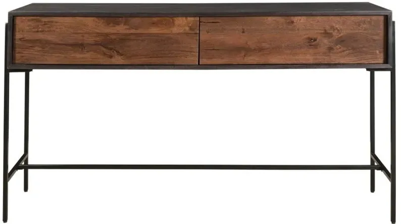 Tobin Console Table Brown