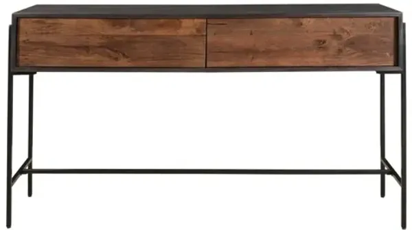 Tobin Console Table Brown